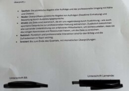 Ist es rechtlich in Ordnung, das wenn ein Lehrbetrieb angebliche Probleme mit dem Lehrling hat, schon vor Ihrem 18. Geburtstag und dann einen Monat nach dem 18.Geburtstag ein Gespräch haben, die Eltern nicht zu involvieren? Sind nicht die Eltern bis zur 1. Ausbildung verantwortlich?